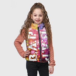 Детский жилет BAP vertical logo, цвет: 3D-светло-серый — фото 2