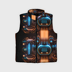 Детский жилет Силовой электрический доспех, цвет: 3D-черный
