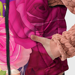 Детский жилет Композиция из роз, цвет: 3D-светло-серый — фото 2