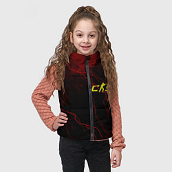 Детский жилет Контр Страйк 2 - Молния, цвет: 3D-светло-серый — фото 2