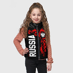 Детский жилет Сборная России - national team Russia, цвет: 3D-черный — фото 2