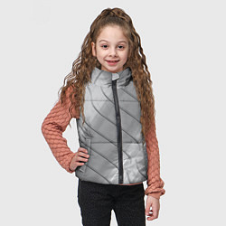 Детский жилет Металлическое покрытие, цвет: 3D-светло-серый — фото 2