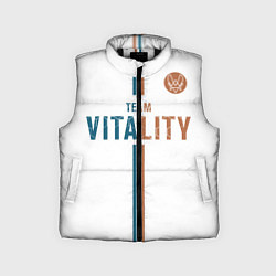 Детский жилет Форма Team Vitality white