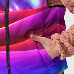 Детский жилет Неоновая вязкая текстура, цвет: 3D-светло-серый — фото 2