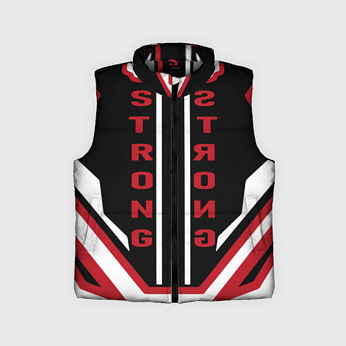 Детский жилет Сильный / 3D-Светло-серый – фото 1