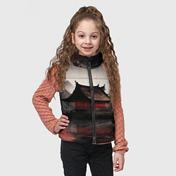 Детский жилет Домик на озере, цвет: 3D-красный — фото 2