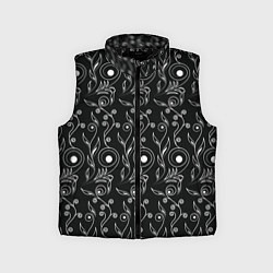 Детский жилет Black style pattern