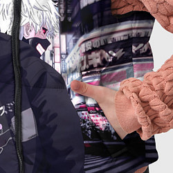 Детский жилет Kaneki Ken, цвет: 3D-светло-серый — фото 2