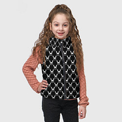 Детский жилет BAP white pattern, цвет: 3D-черный — фото 2