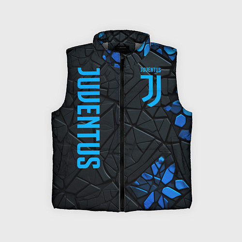 Детский жилет Juventus logo / 3D-Светло-серый – фото 1