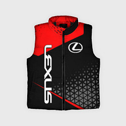 Детский жилет Lexus - red sportwear, цвет: 3D-черный