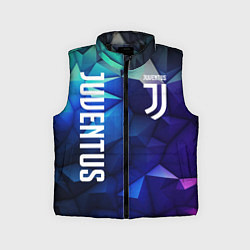 Детский жилет Juventus logo blue, цвет: 3D-черный