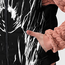 Детский жилет Итадори в ярости - Магическая битва, цвет: 3D-черный — фото 2