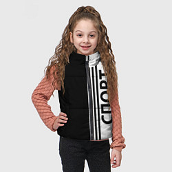 Детский жилет Спорт три полоски, цвет: 3D-черный — фото 2