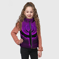 Детский жилет Quake фиолетовый, цвет: 3D-светло-серый — фото 2