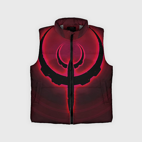 Детский жилет Quake красный / 3D-Светло-серый – фото 1