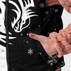 Детский жилет Инь Янь - Драконы, цвет: 3D-красный — фото 2