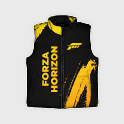 Детский жилет Forza Horizon - gold gradient вертикально
