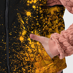 Детский жилет League of Legends - gold gradient по-вертикали, цвет: 3D-черный — фото 2