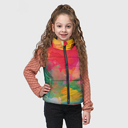 Детский жилет Спектр акварели, цвет: 3D-светло-серый — фото 2