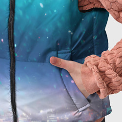 Детский жилет Футуристичный город и конфетти, цвет: 3D-черный — фото 2