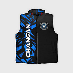 Детский жилет Changan - blue uniform, цвет: 3D-красный
