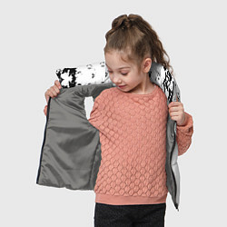 Детский жилет Герб РФ краски черные, цвет: 3D-светло-серый — фото 2