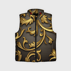 Детский жилет Gold abstract, цвет: 3D-красный