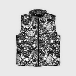 Детский жилет Автотюнинг - запчасти, цвет: 3D-черный