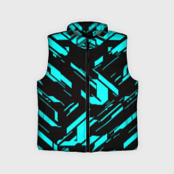 Детский жилет Айзек стиль неоновый броня, цвет: 3D-светло-серый