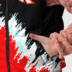 Детский жилет Roblox краски текстура, цвет: 3D-красный — фото 2