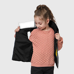 Детский жилет Россия - патриот, цвет: 3D-черный — фото 2