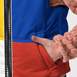 Детский жилет Россия - патриот, цвет: 3D-черный — фото 2