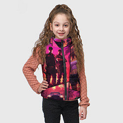 Детский жилет GTA V style art, цвет: 3D-светло-серый — фото 2