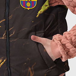 Детский жилет Barcelona краски текстура, цвет: 3D-черный — фото 2