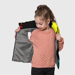 Детский жилет Suzuki краски абстрактные, цвет: 3D-светло-серый — фото 2