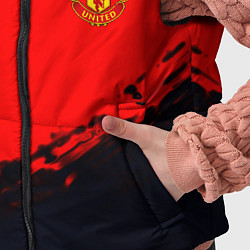 Детский жилет Manchester United colors sport, цвет: 3D-светло-серый — фото 2