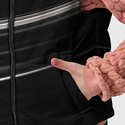 Детский жилет Black abstract background, цвет: 3D-светло-серый — фото 2