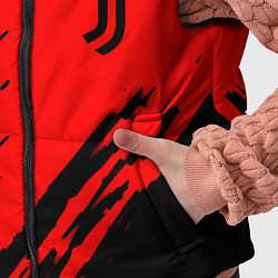 Детский жилет Juventus краски спорт фк, цвет: 3D-красный — фото 2