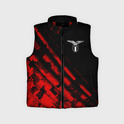 Детский жилет Lazio sport grunge, цвет: 3D-красный
