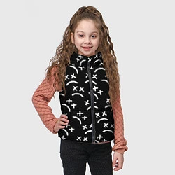 Детский жилет Marshmello pattern music dj, цвет: 3D-черный — фото 2