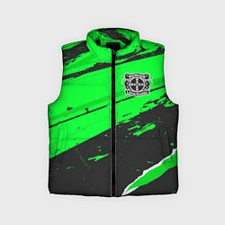 Детский жилет Bayer 04 sport green, цвет: 3D-черный