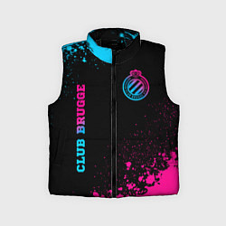 Детский жилет Club Brugge - neon gradient вертикально