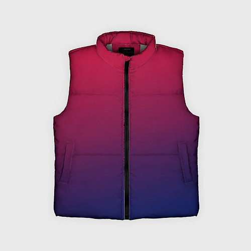 Детский жилет Gradient red-blue / 3D-Светло-серый – фото 1
