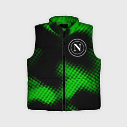 Детский жилет Napoli sport halftone, цвет: 3D-черный