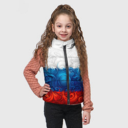 Детский жилет Орнамент триколор, цвет: 3D-красный — фото 2