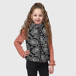 Детский жилет Паттерн огурцы, цвет: 3D-красный — фото 2