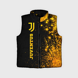 Детский жилет Juventus - gold gradient по-вертикали