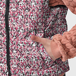 Детский жилет Нежный узор бело-розовый, цвет: 3D-светло-серый — фото 2