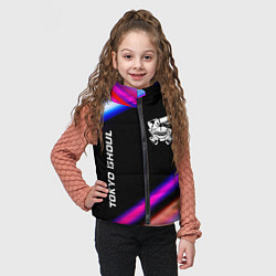 Детский жилет Tokyo Ghoul speed anime lights, цвет: 3D-черный — фото 2